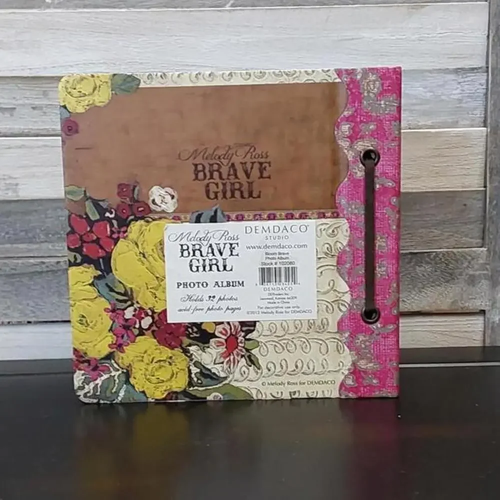 Demdaco Brave Girl Bloom Brave Photo Album